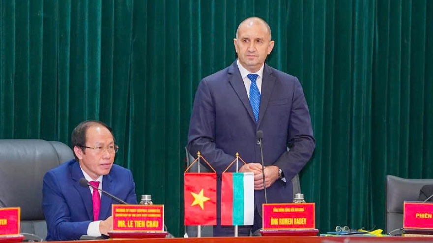 Bulgarian President Rumen Radev visits Hai Phong City